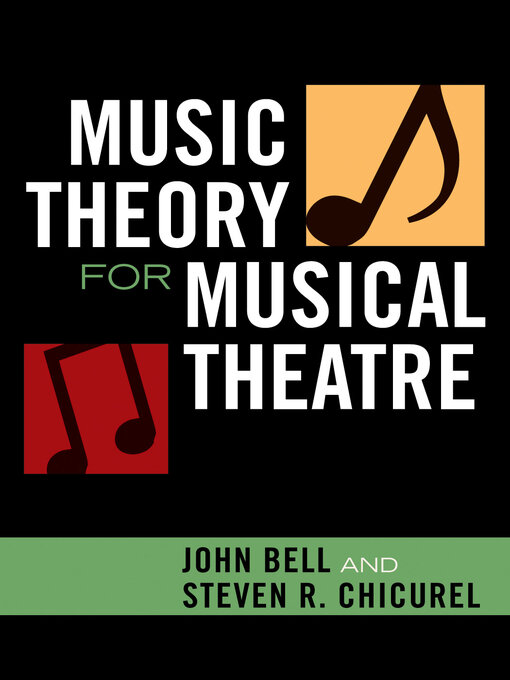 Cover image for Music Theory for Musical Theatre
